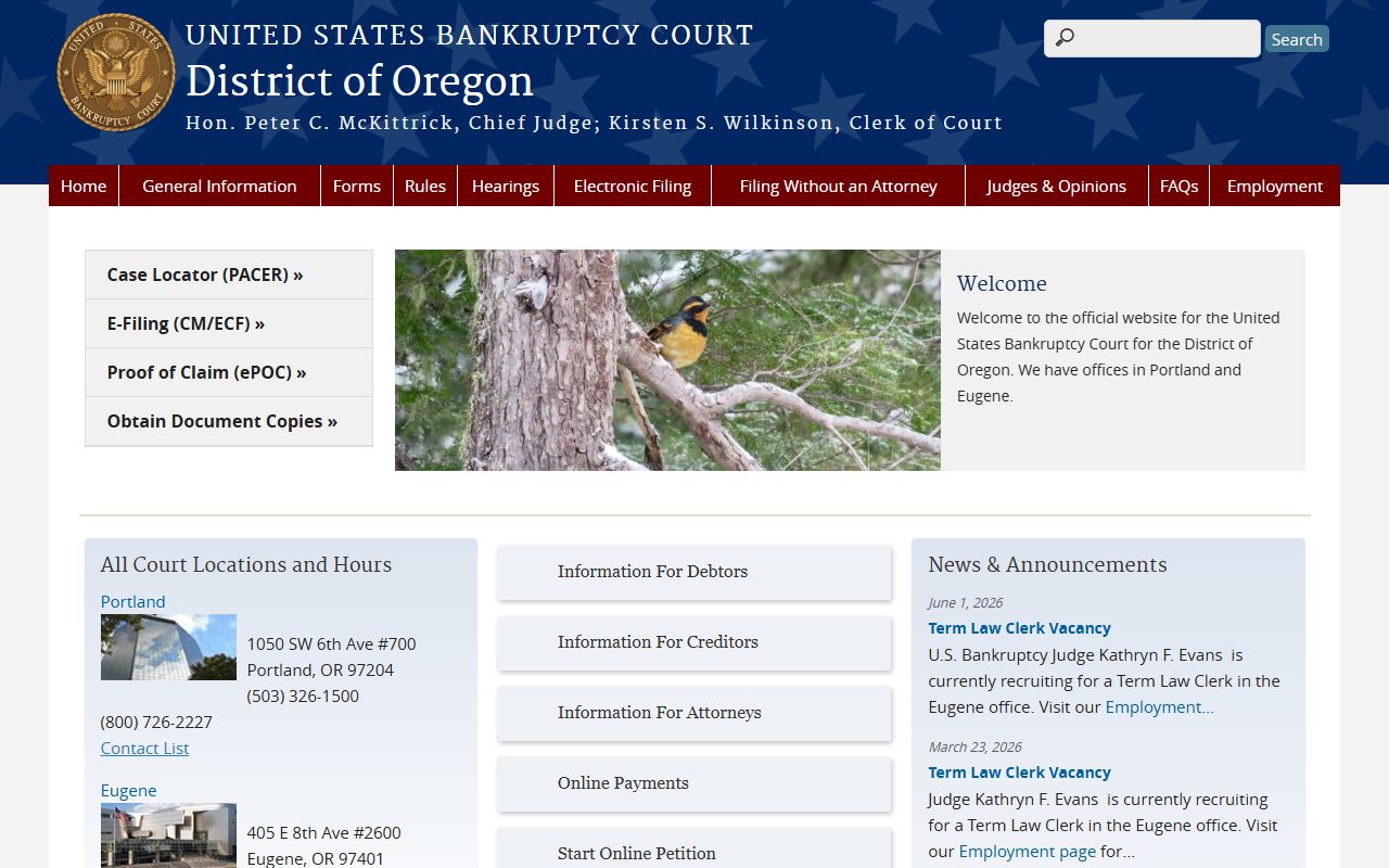 Jackson County Circuit Court bankruptcy records distinction